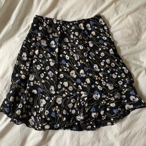 Vintage floral skirt